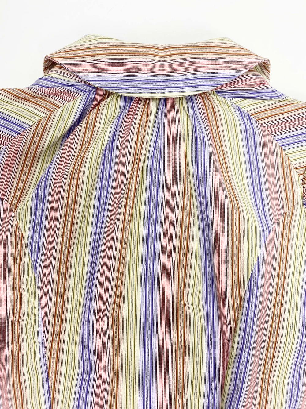 Vivienne Westwood 90s puff sleeve striped shirt — JAMES VELORIA