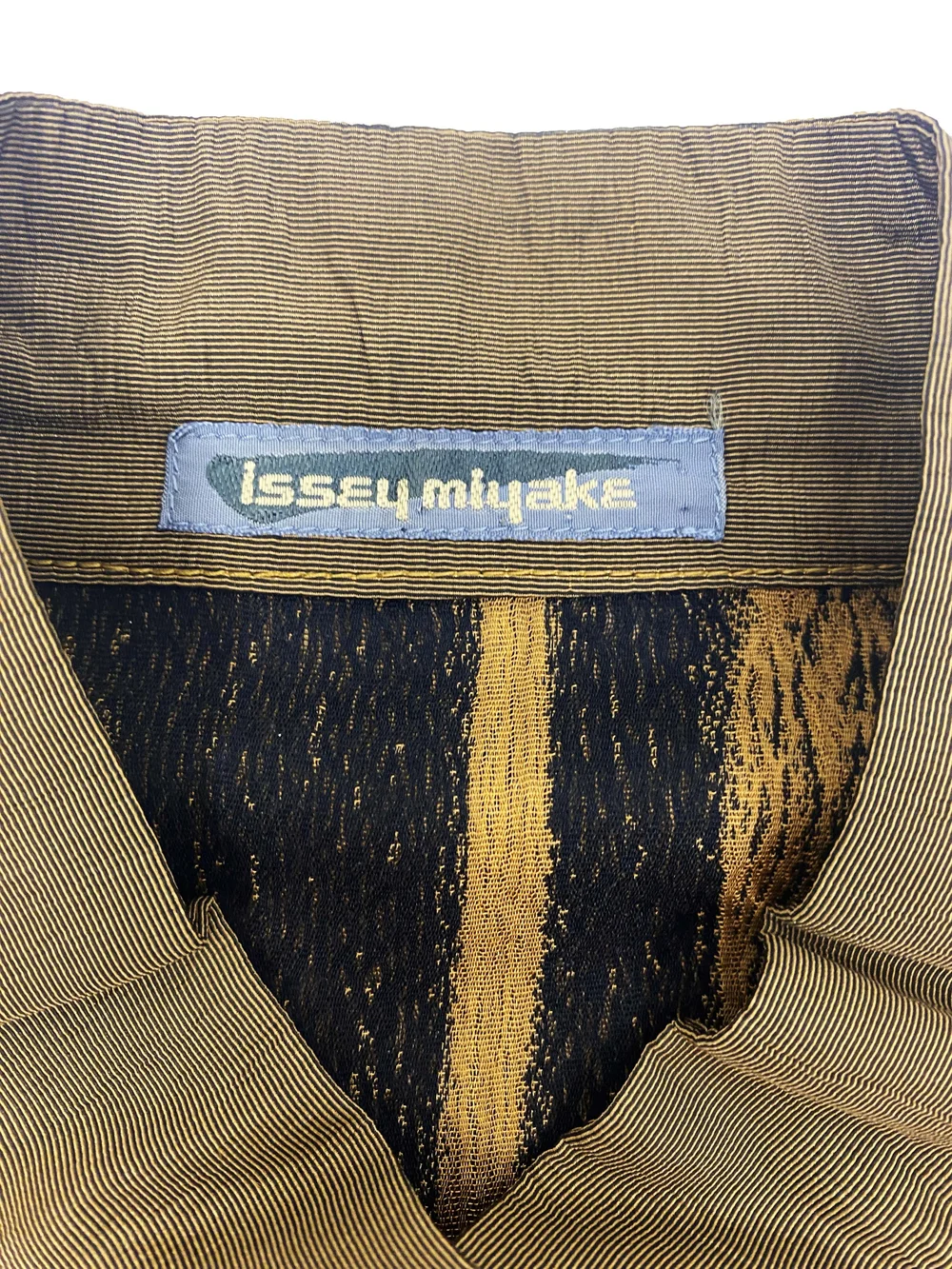 Issey Miyake 80s mixed print tunic — JAMES VELORIA