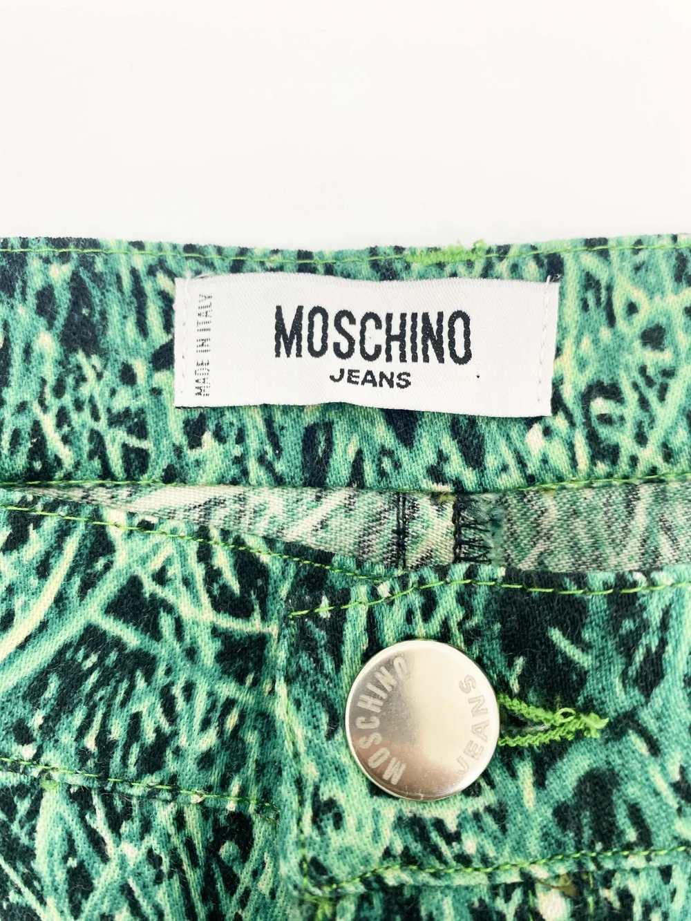 MOSCHINO JEANS グリーン チェック テーラードジャケット LL MOSCHINO JEANS グリーン チェック テーラードジャケット LL - メルカリ