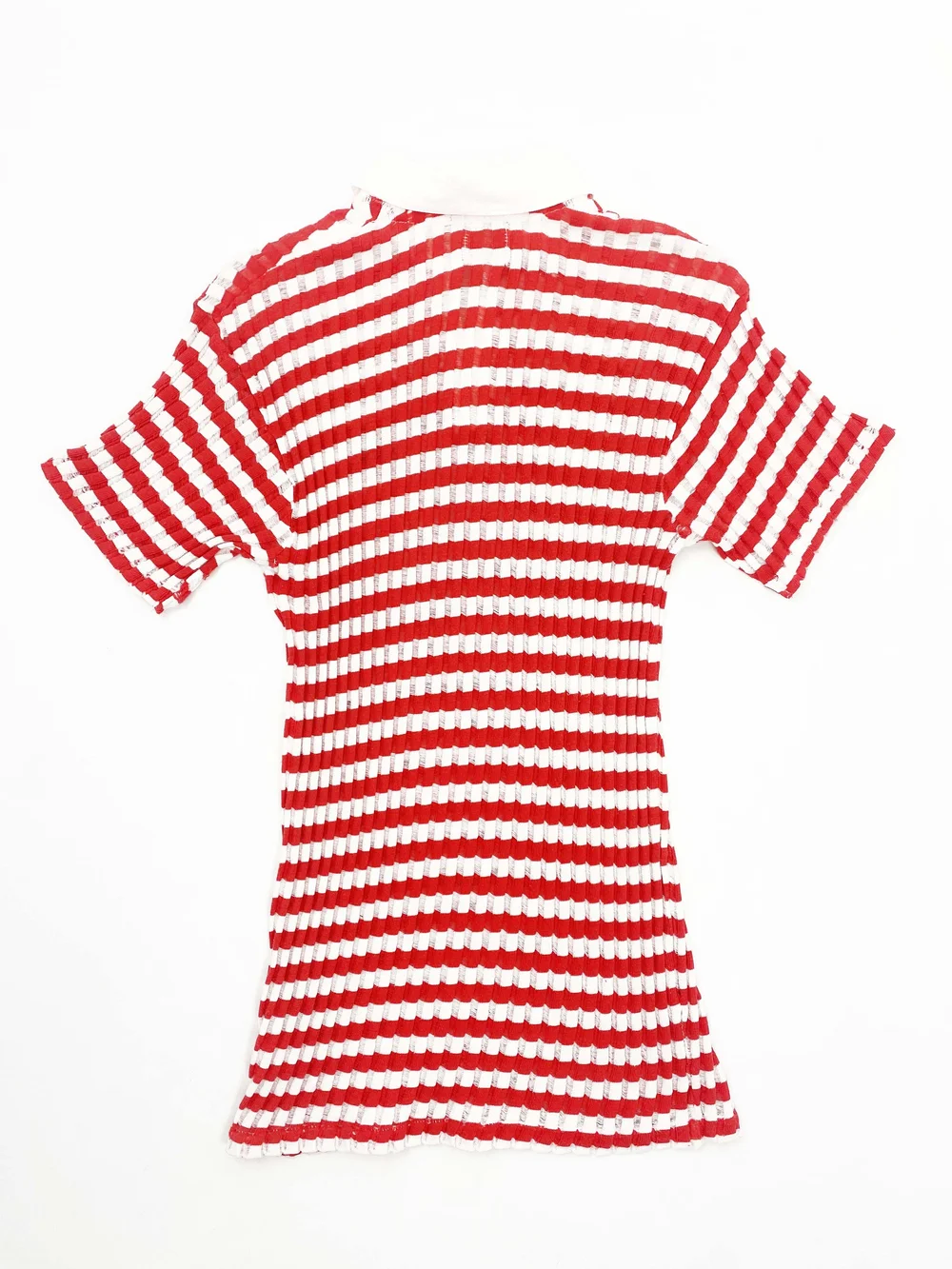 トップス vivienne westwood knit polo shirts Marina ribbed-knit cotton polo shirt in blue - Vivienne