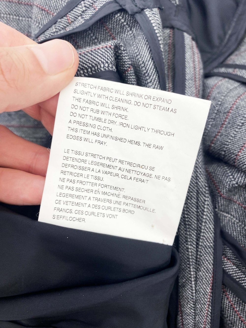 Comme des Garcons F/W 2007 spandex panel jacket — JAMES VELORIA