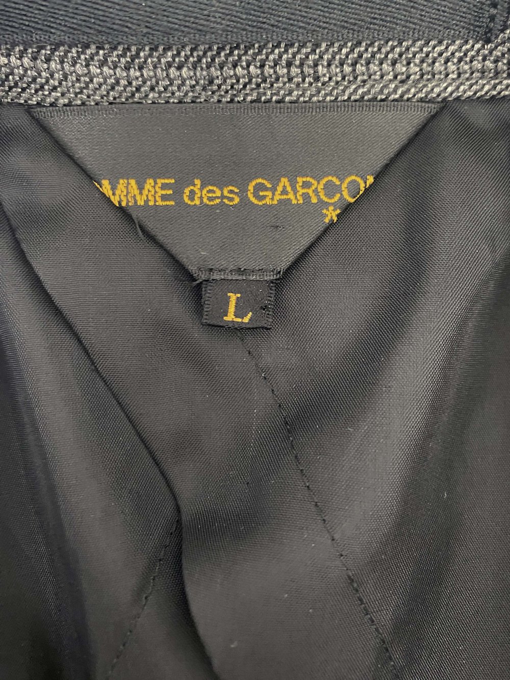 Comme des Garcons F/W 2007 spandex panel jacket — JAMES VELORIA
