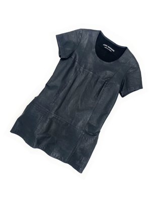 Junya Watanabe F/W 1996 leather mini dress — JAMES VELORIA 