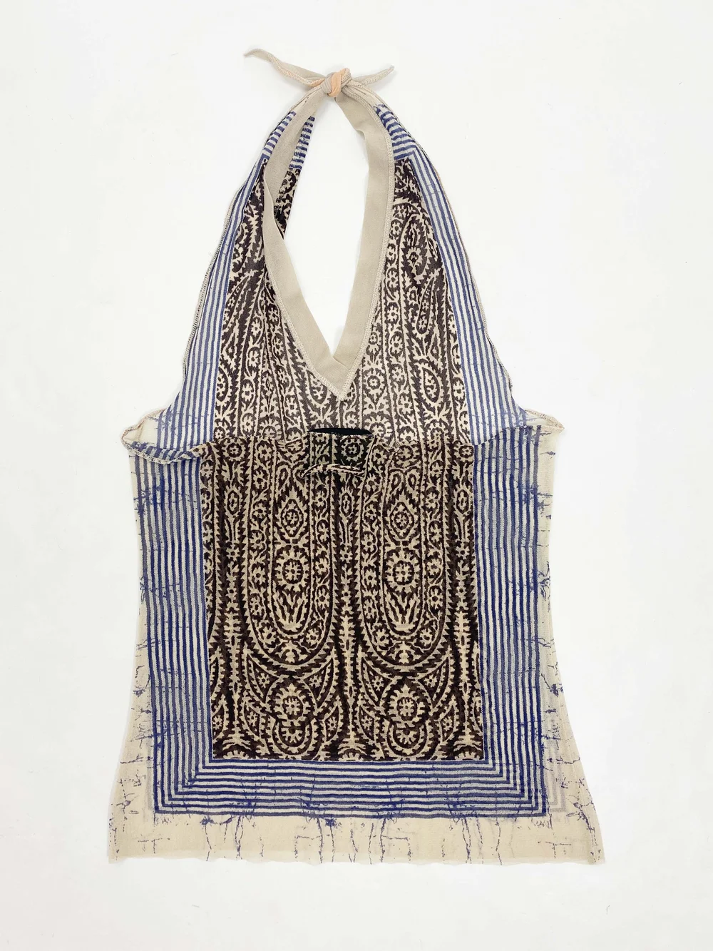 Jean Paul Gaultier mesh halter top — JAMES VELORIA