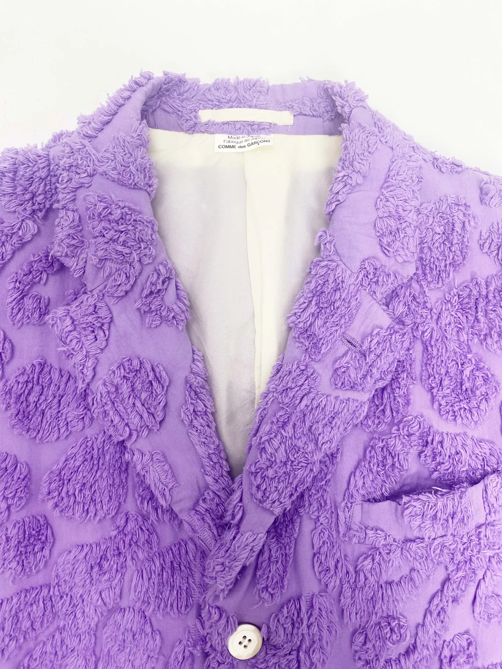 Comme des Garcons Homme Plus F/W 2013 textured jacket — JAMES VELORIA