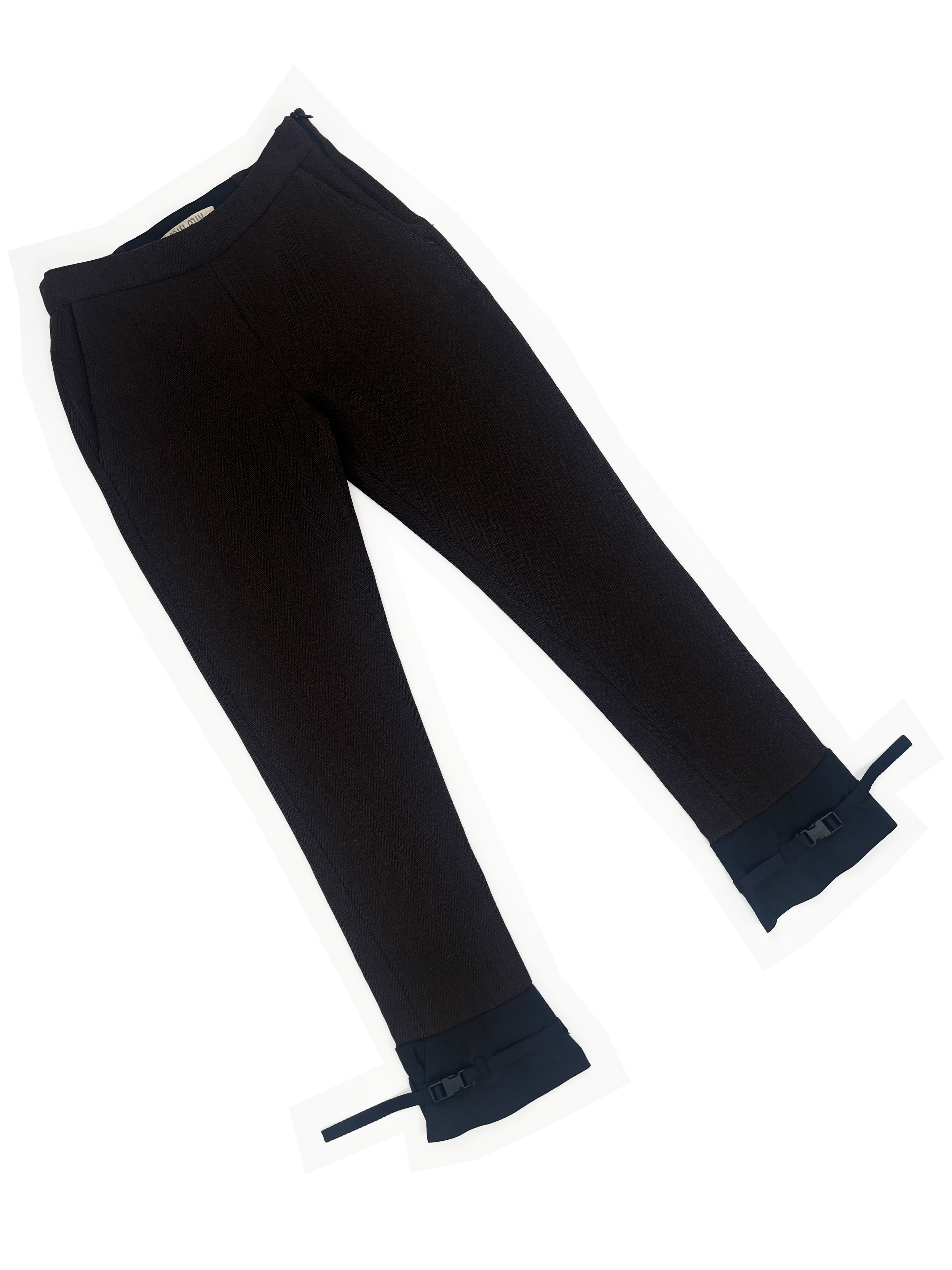 Miu Miu F/W 1999 strap cuff pants