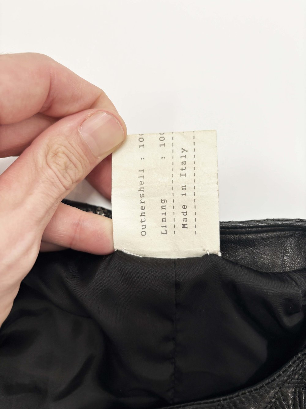 Gianni Versace F/W 1989 studded leather coat — JAMES VELORIA