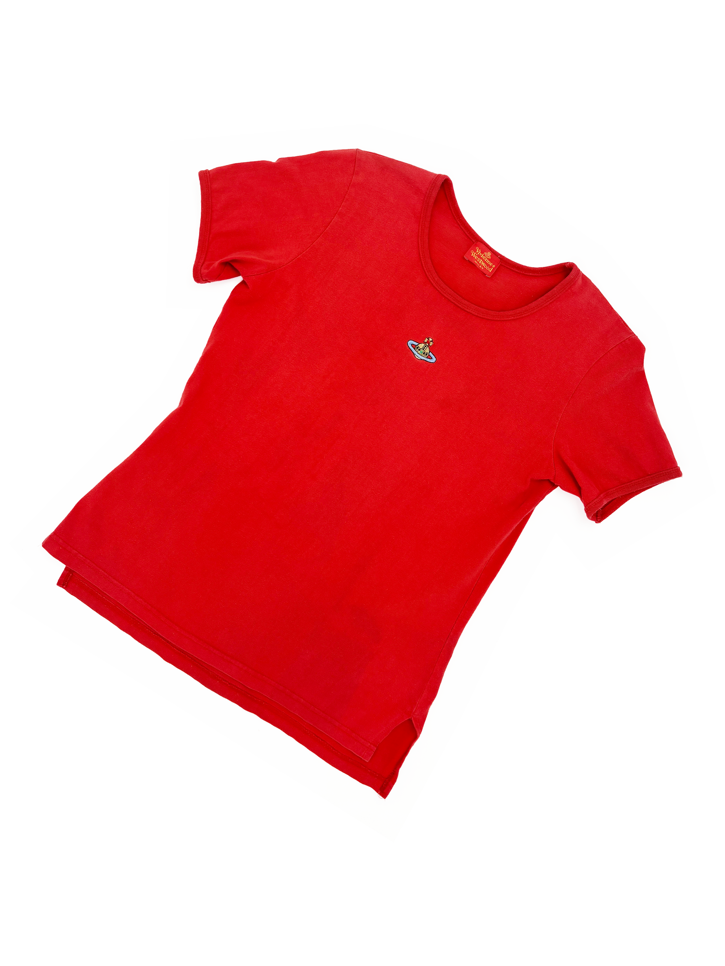 Vivienne Westwood 90s red orb t-shirt