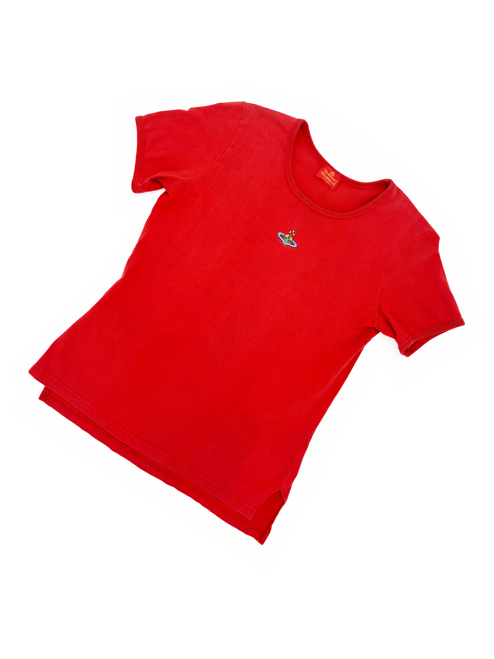 Vivienne Westwood 90s red orb t-shirt — JAMES VELORIA