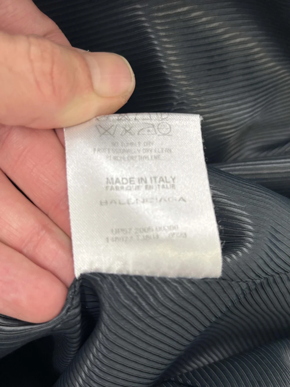 Balenciaga F/W 2005 cashmere jacket — JAMES VELORIA