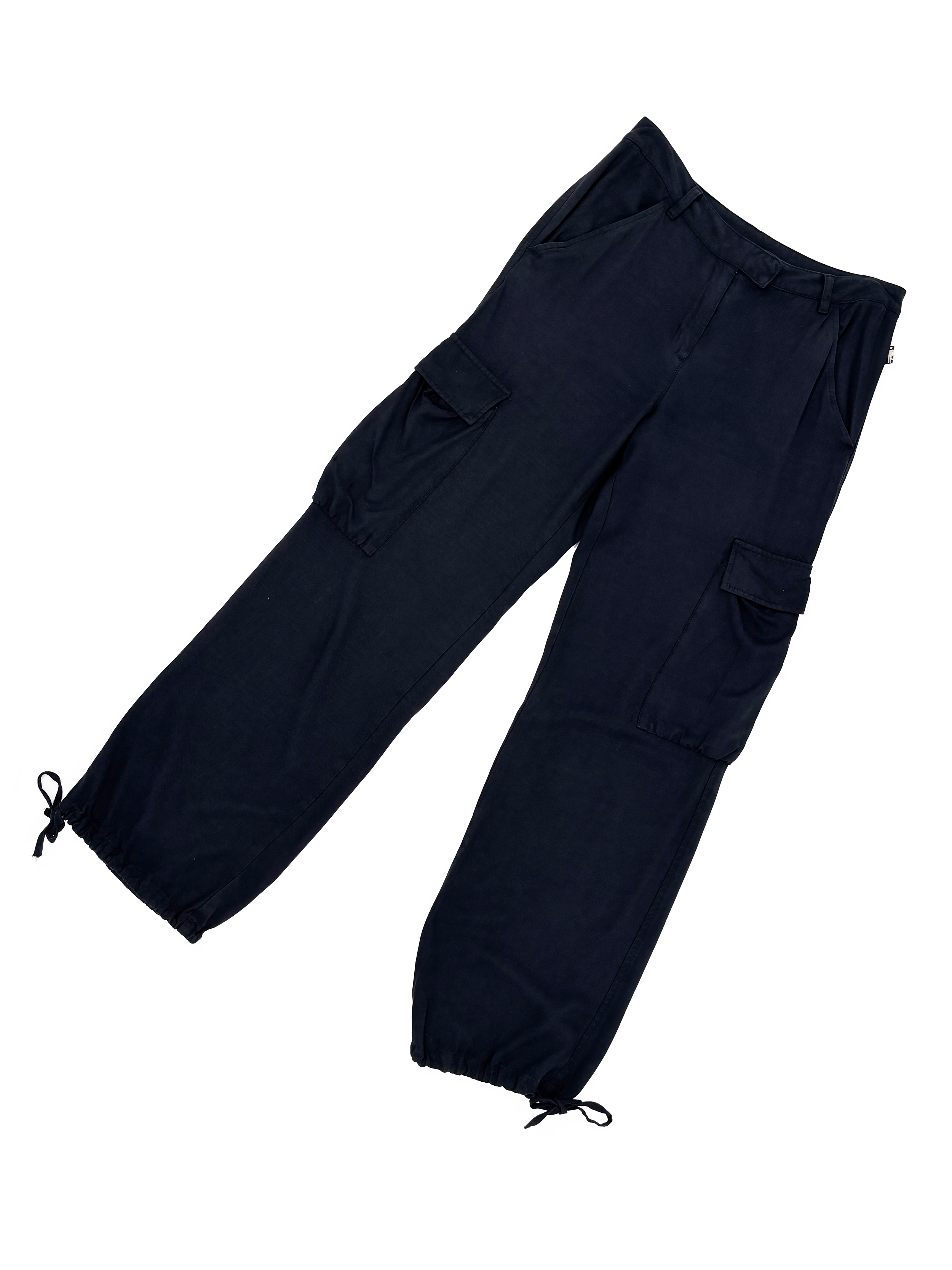 Jean Paul Gaultier navy cargo pants