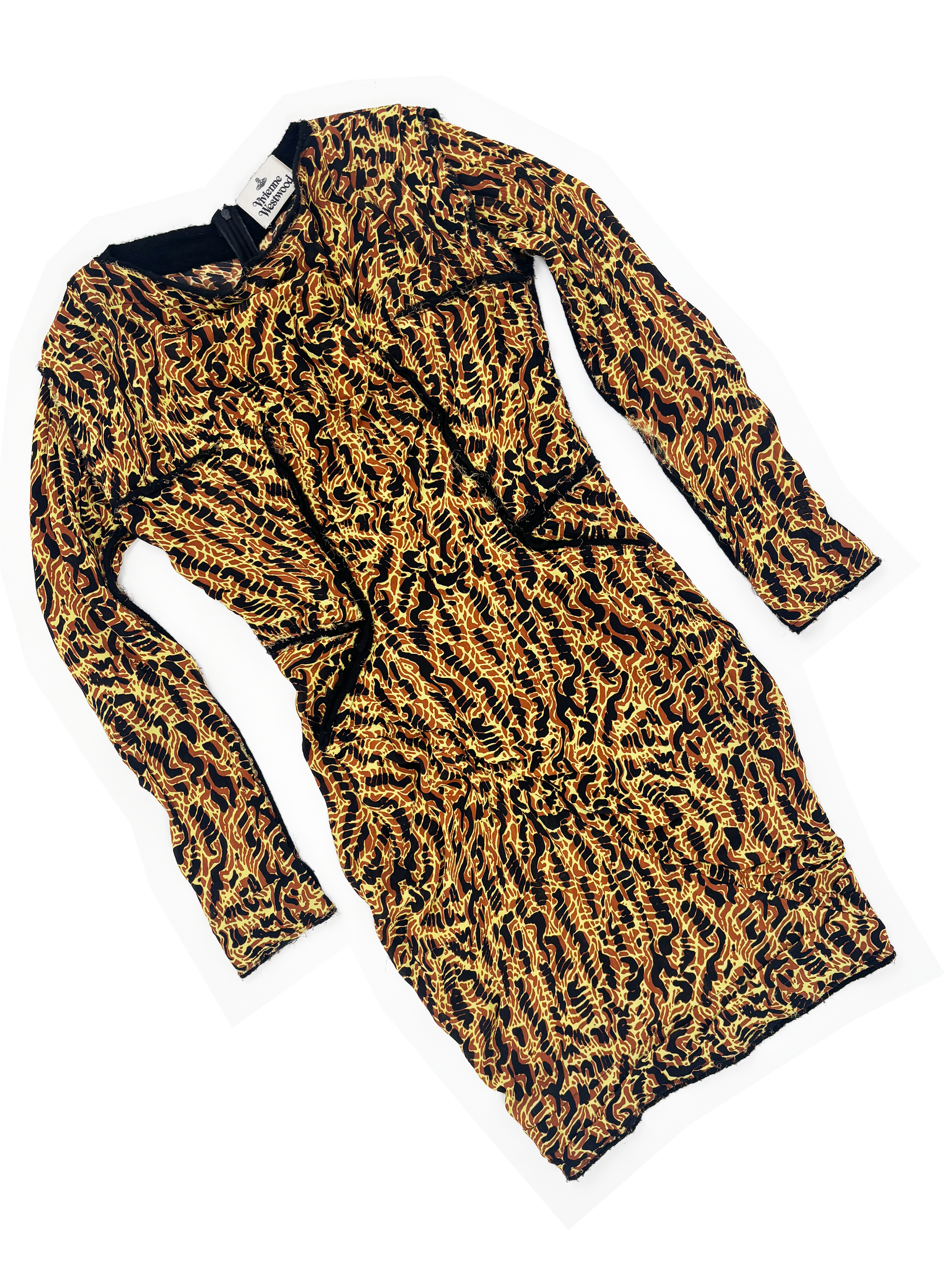 vivienne-westwood-yellow-animal-print-silk-dress-ruched-gathered-inside-out-raw-seams-hems-fringe-avant-garde-vintage.png