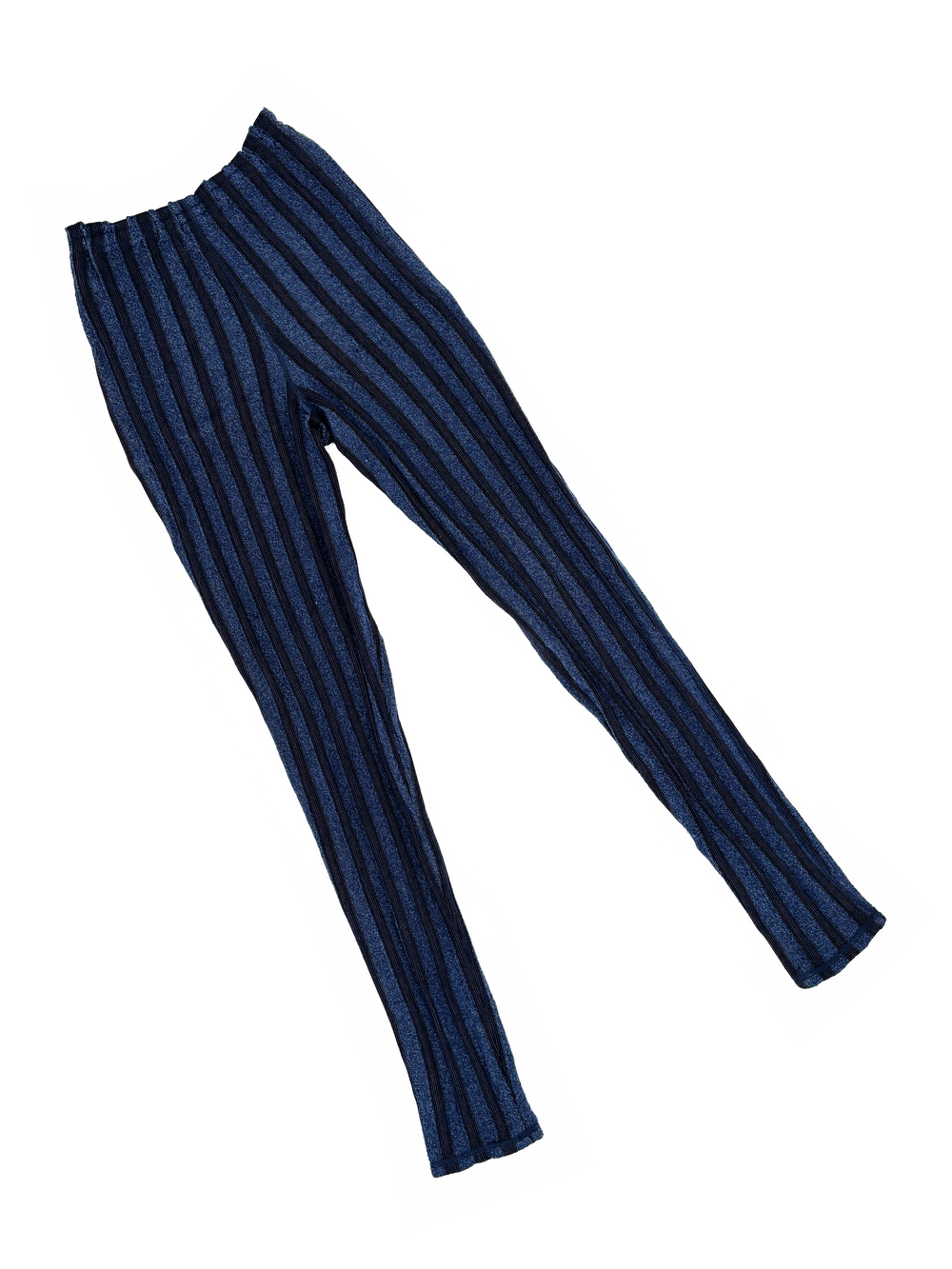 ISSEY MIYAKE/striped pants/VTG Issey Miyake 80s striped knit pants