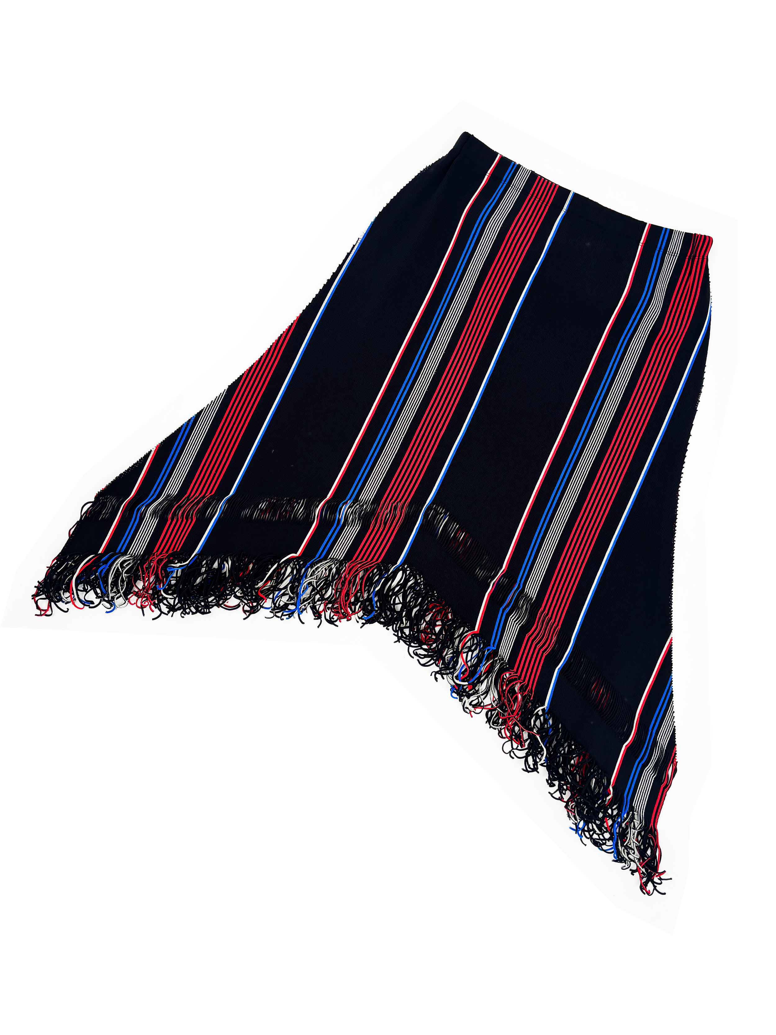 Issey Miyake APOC kint fringe skirt