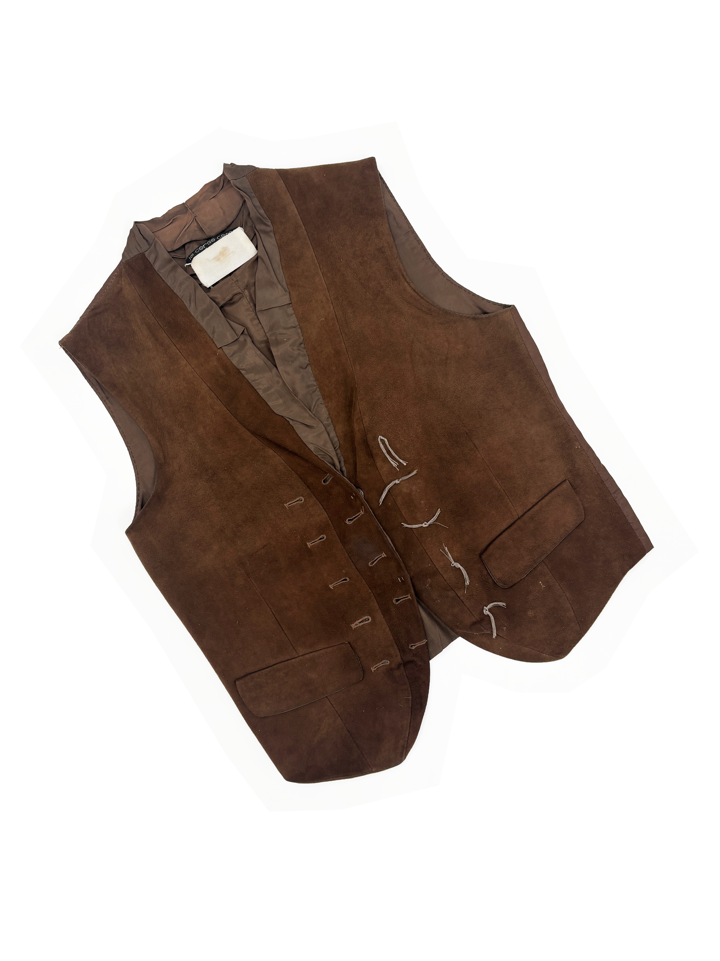 Maison Martin Margiela F/W 2003 leather vest