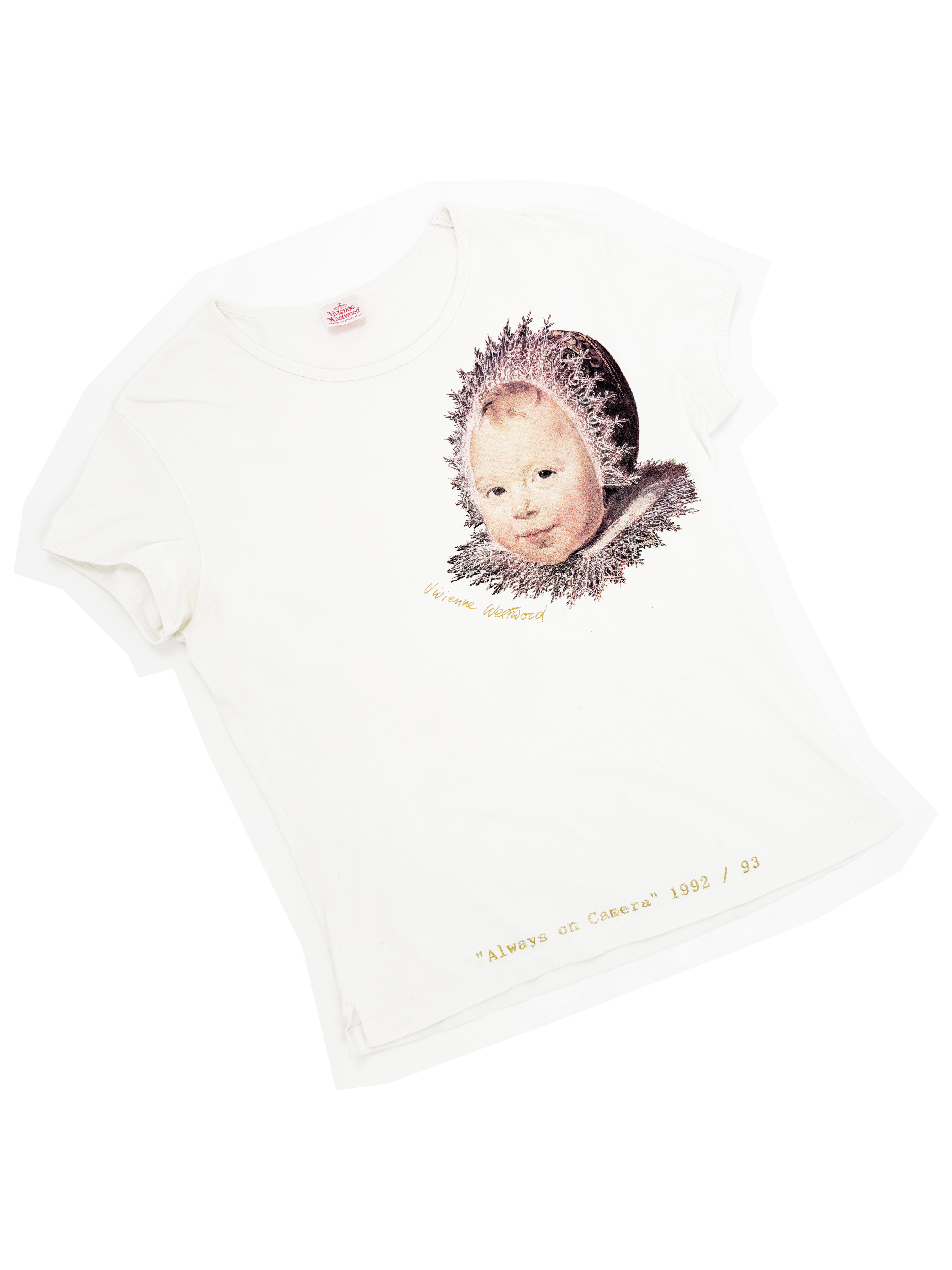 Vivienne Westwood 90s baby print t-shirt