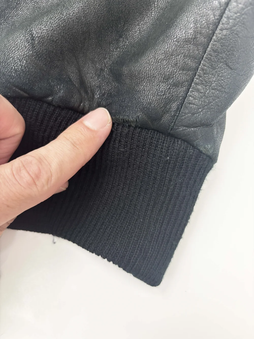 Claude Montana 80s black leather jacket — JAMES VELORIA