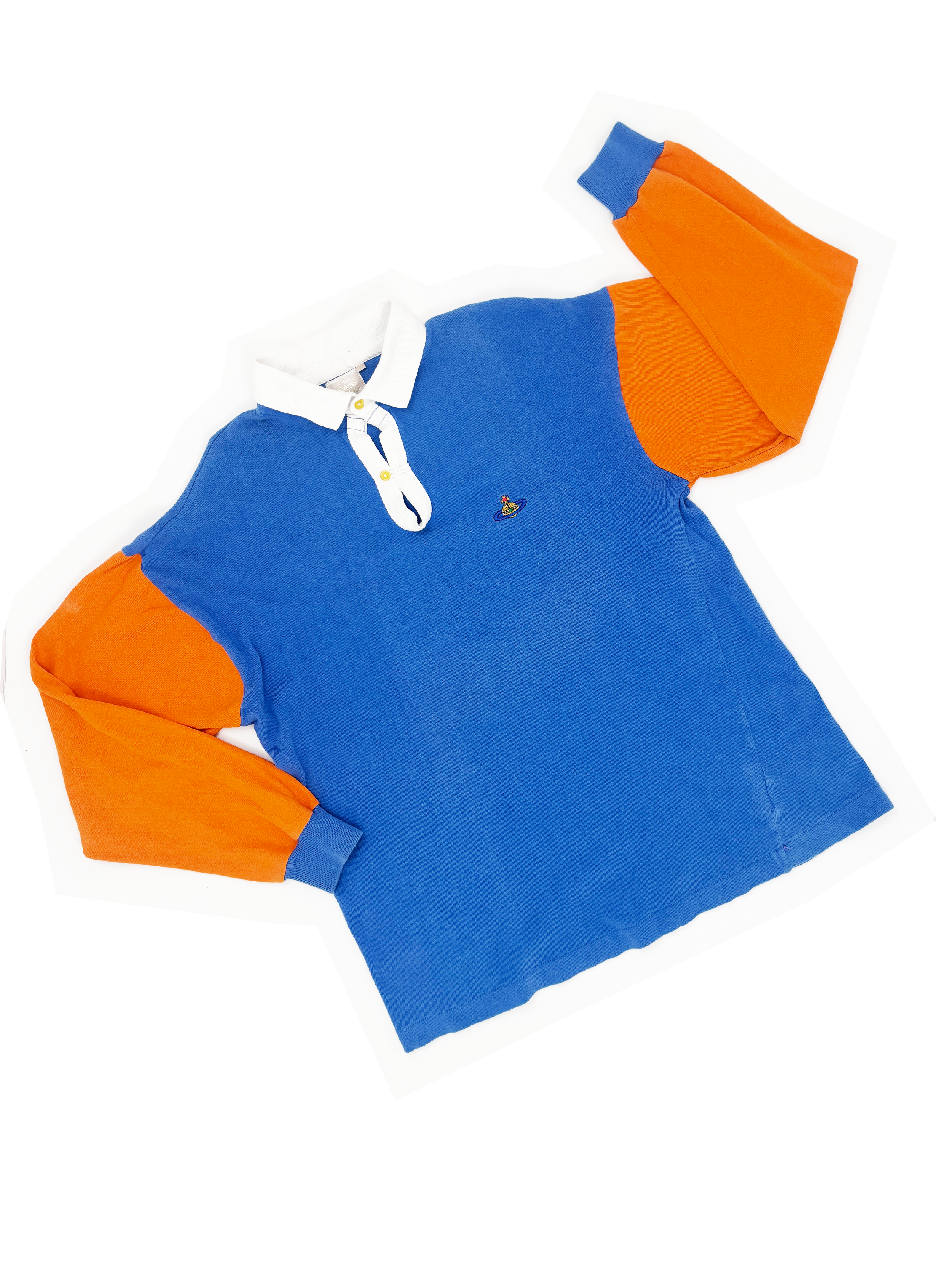 Vivienne Westwood 90s blue polo shirt