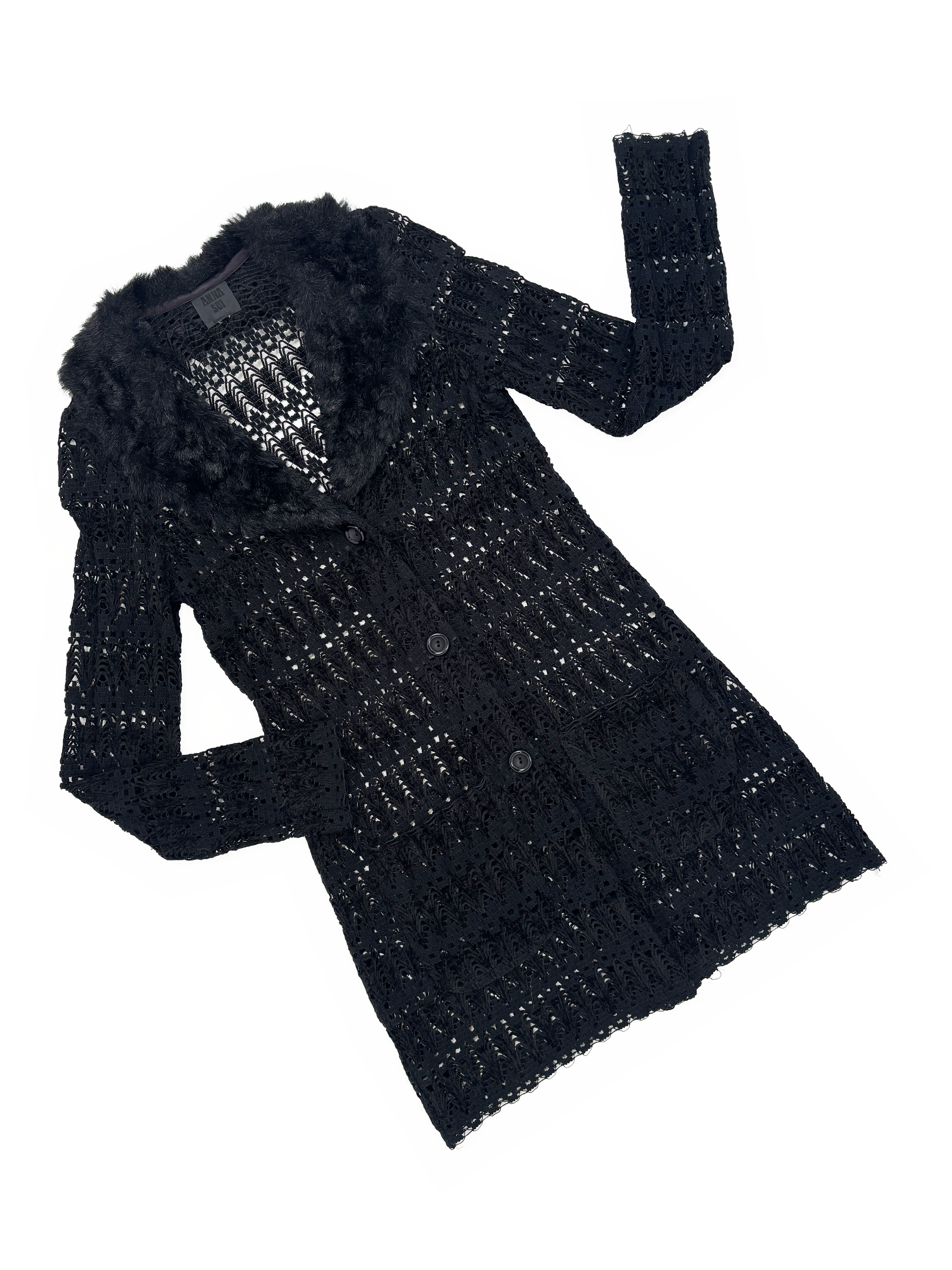 anna-sui-90s-crocheted-coat-black-sheer-faux-fur-collar-long-cardigan-vintage-1990s.png