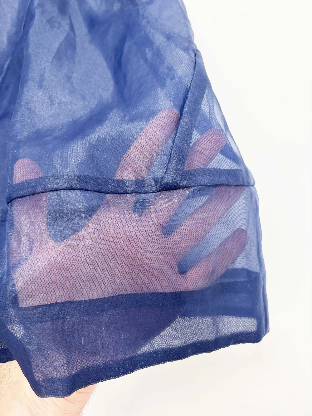 Comme des Garcons S/S 1997 sheer lumps and bumps coat — JAMES VELORIA