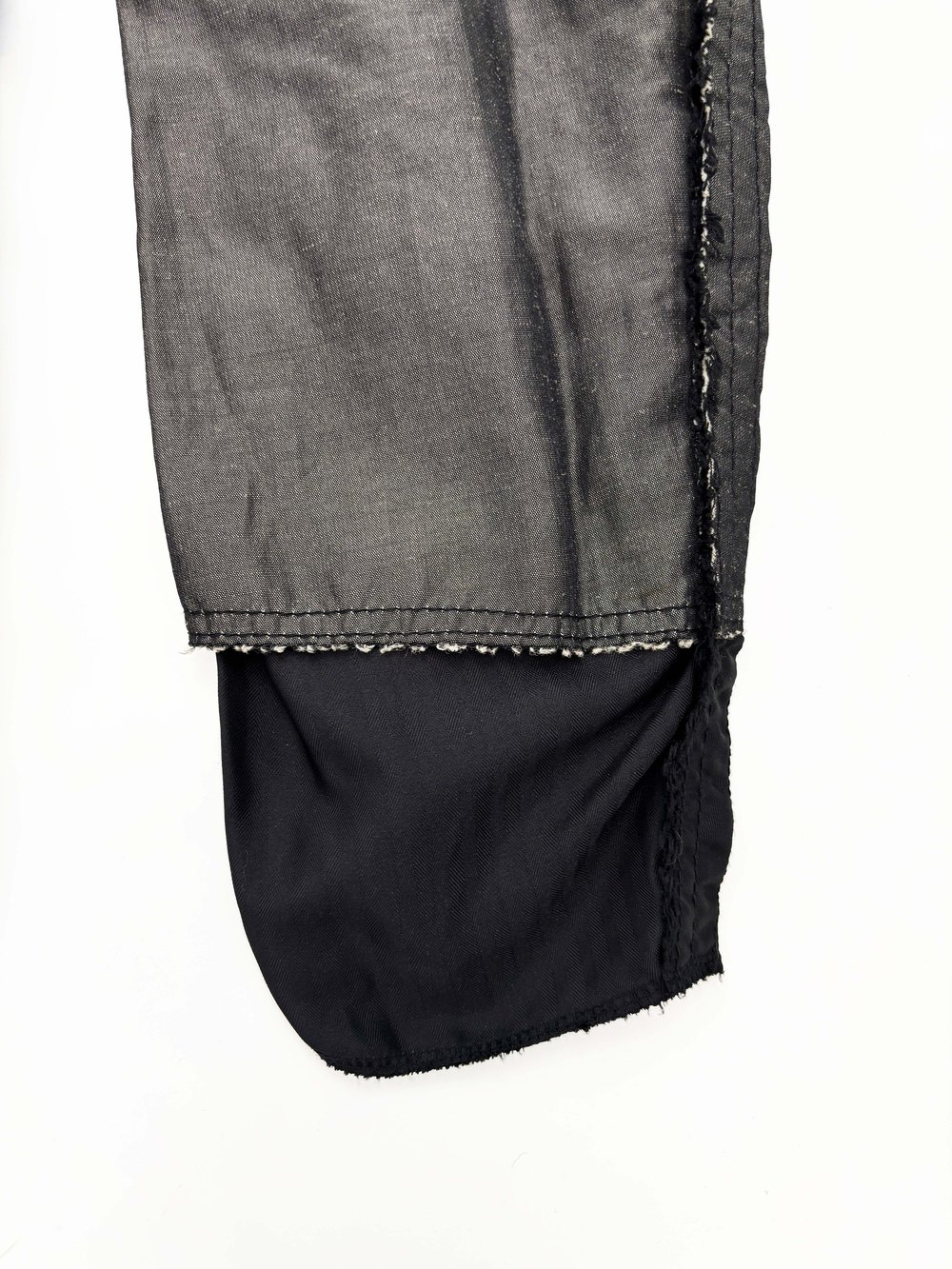 Comme des Garcons Homme Plus S/S 2014 exposed lining jacket