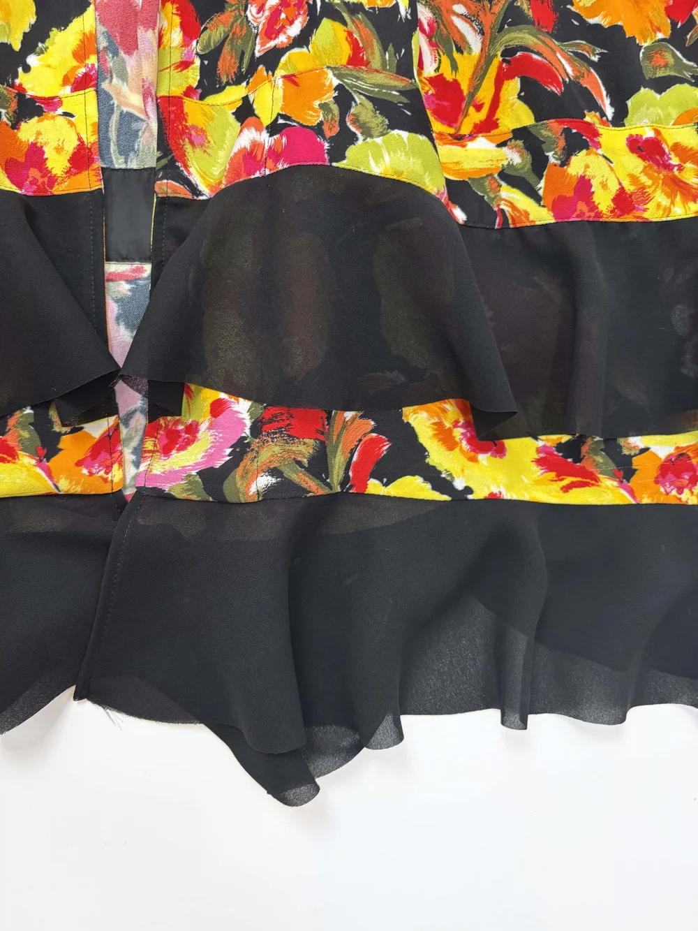Junya Watanabe F/W 2019 floral and denim dress — JAMES VELORIA