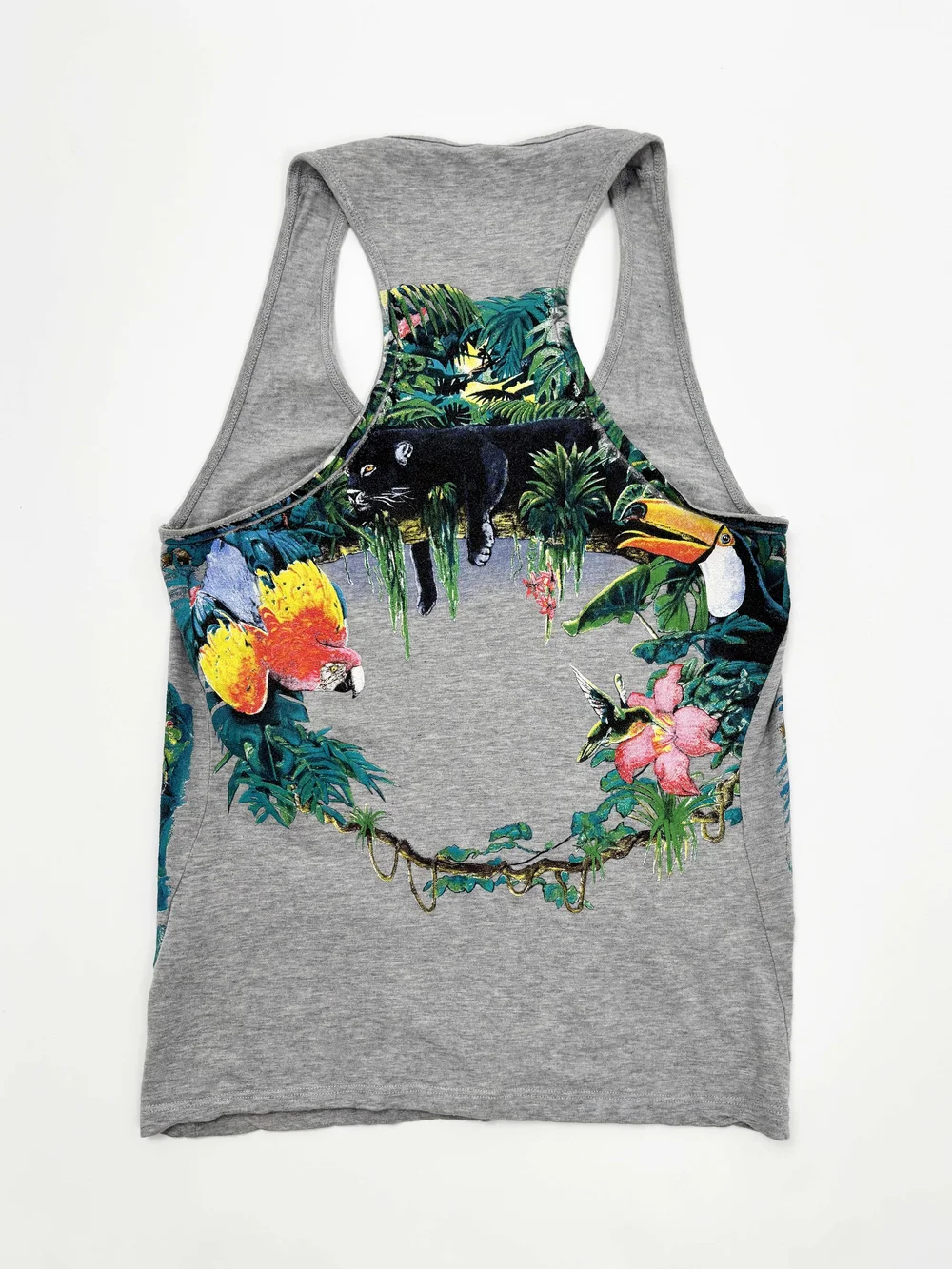 Balenciaga S/S 2003 jungle print tank top — JAMES VELORIA