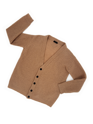 Vivienne Westwood MAN gray wool cardigan — JAMES VELORIA