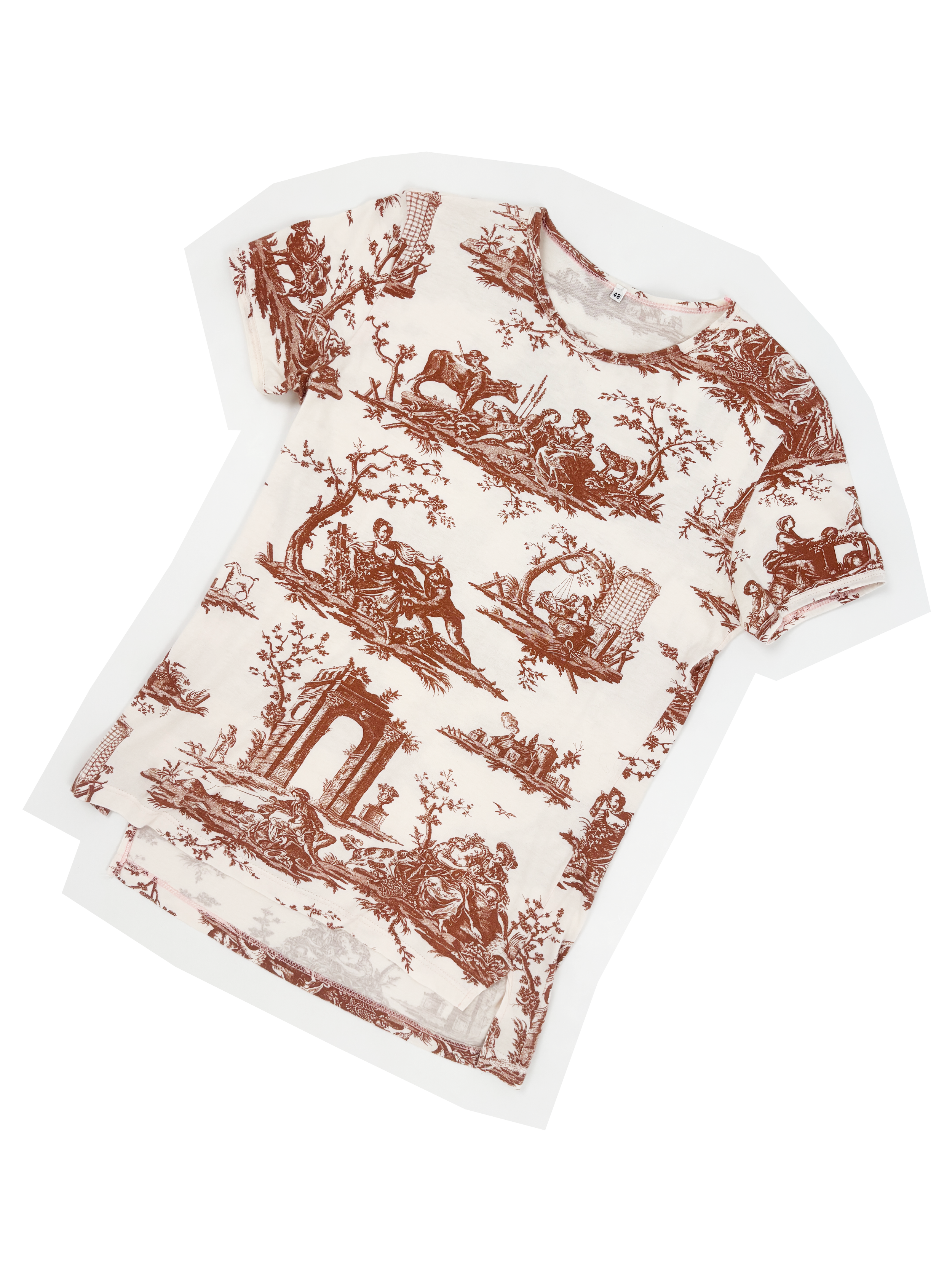 Vivienne Westwood S/S 1996 toile print t-shirt