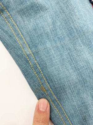 John Galliano S/S 2002 patchwork jeans — JAMES VELORIA John Galliano S/S 2002 patchwork jeans — JAMES VELORIA