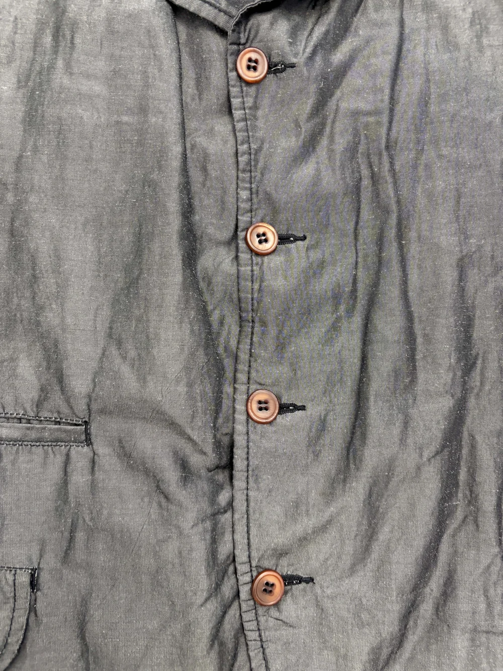 Comme des Garcons Homme Plus S/S 2014 exposed lining jacket