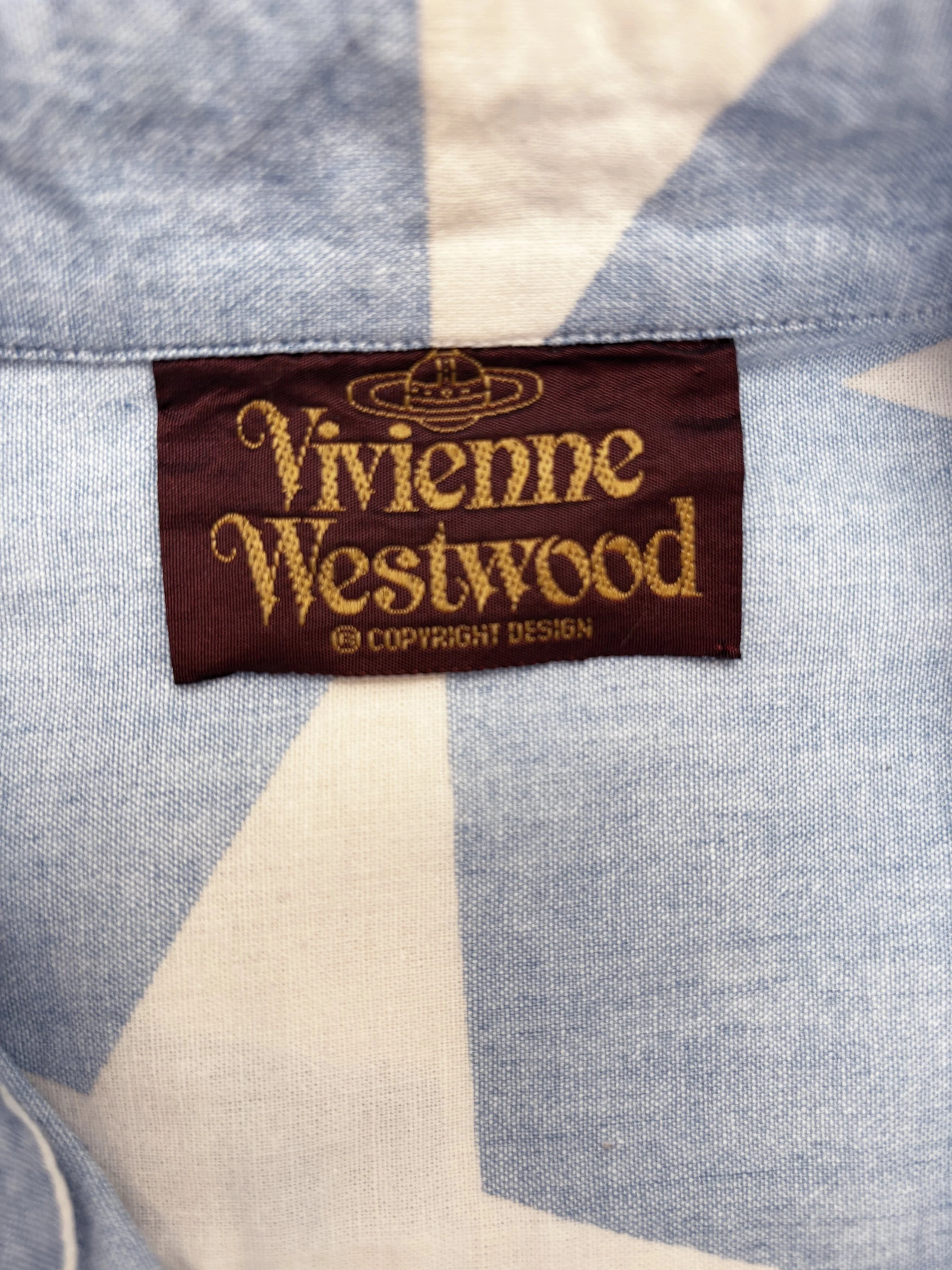 vivienne westwood spring summer 1985 star print shirt