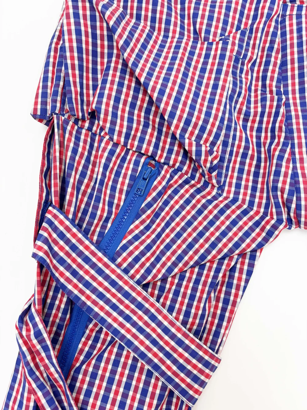 Vivienne Westwood 1995 gingham bondage pants — JAMES VELORIA