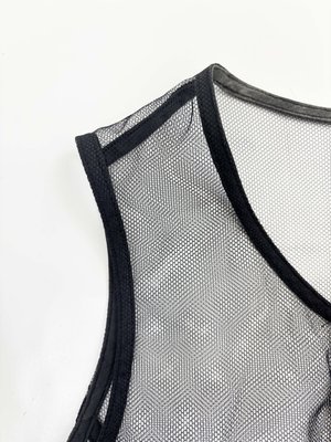 Comme des Garcons F/W 2004 sheer ruffle top — JAMES VELORIA