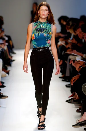 Balenciaga S/S 2003 jungle print tank top — JAMES VELORIA