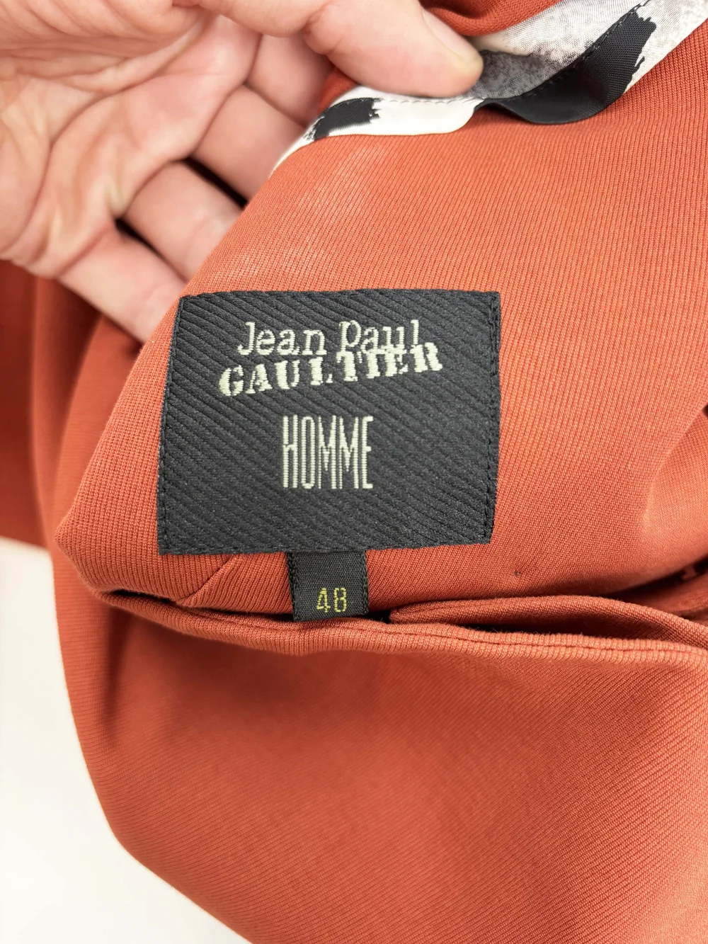 Jean Paul Gaultier S/S 1992 enamel applique jacket — JAMES VELORIA