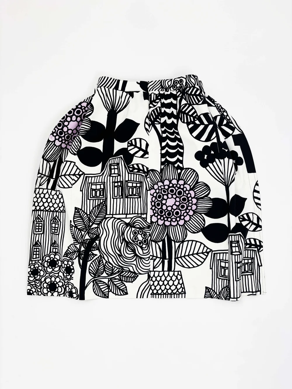 Junya Watanabe S/S 2018 printed flat skirt — JAMES VELORIA