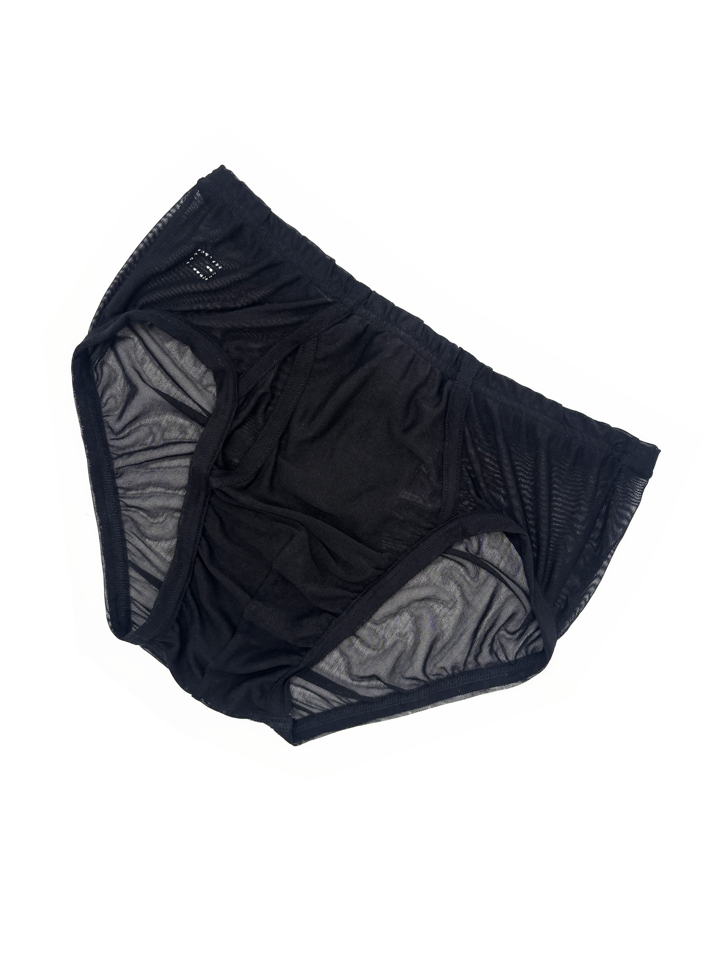 Gucci S/S 1998 rhinestone G mesh briefs