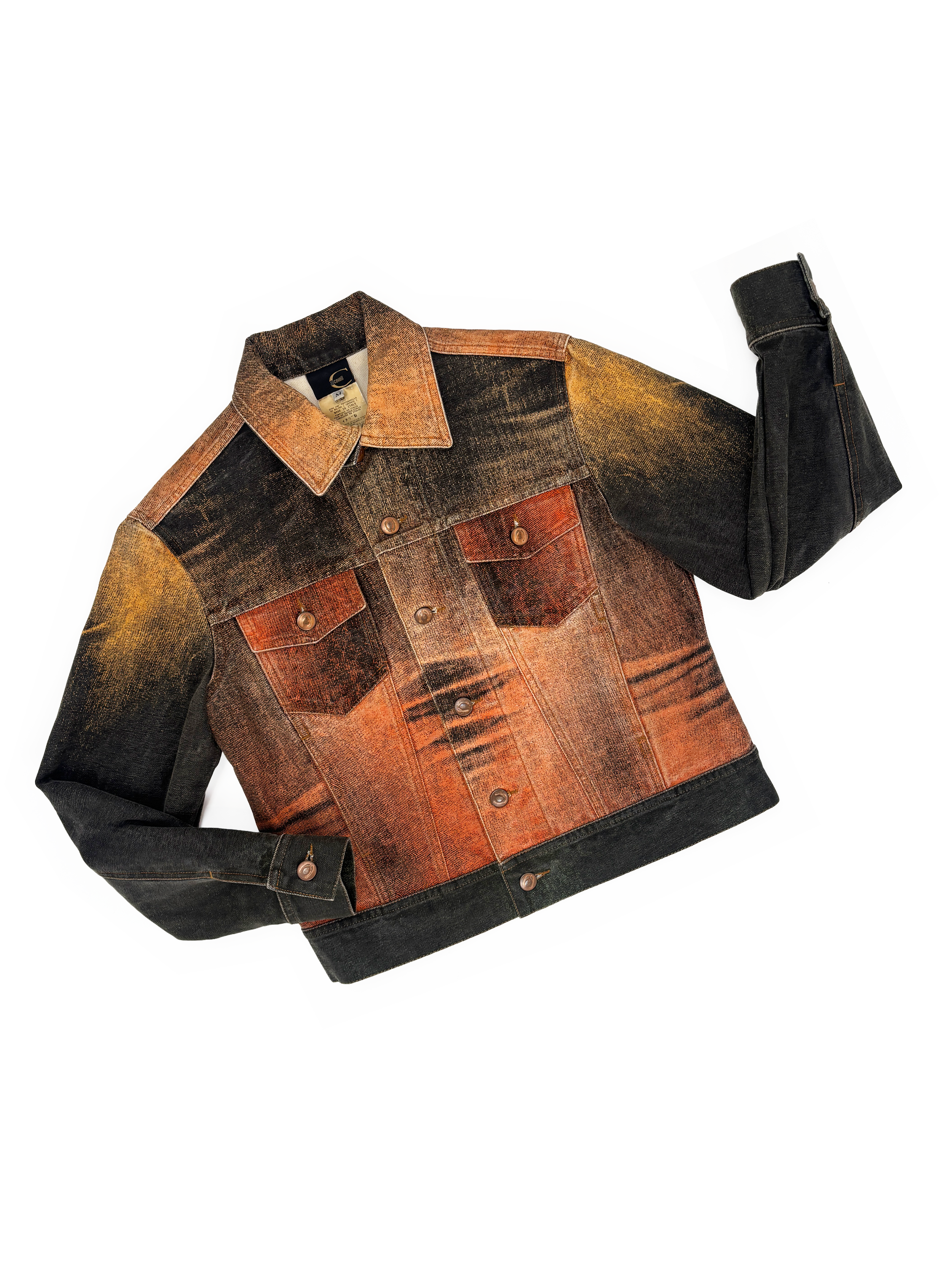 Just Cavalli printed jean jacket