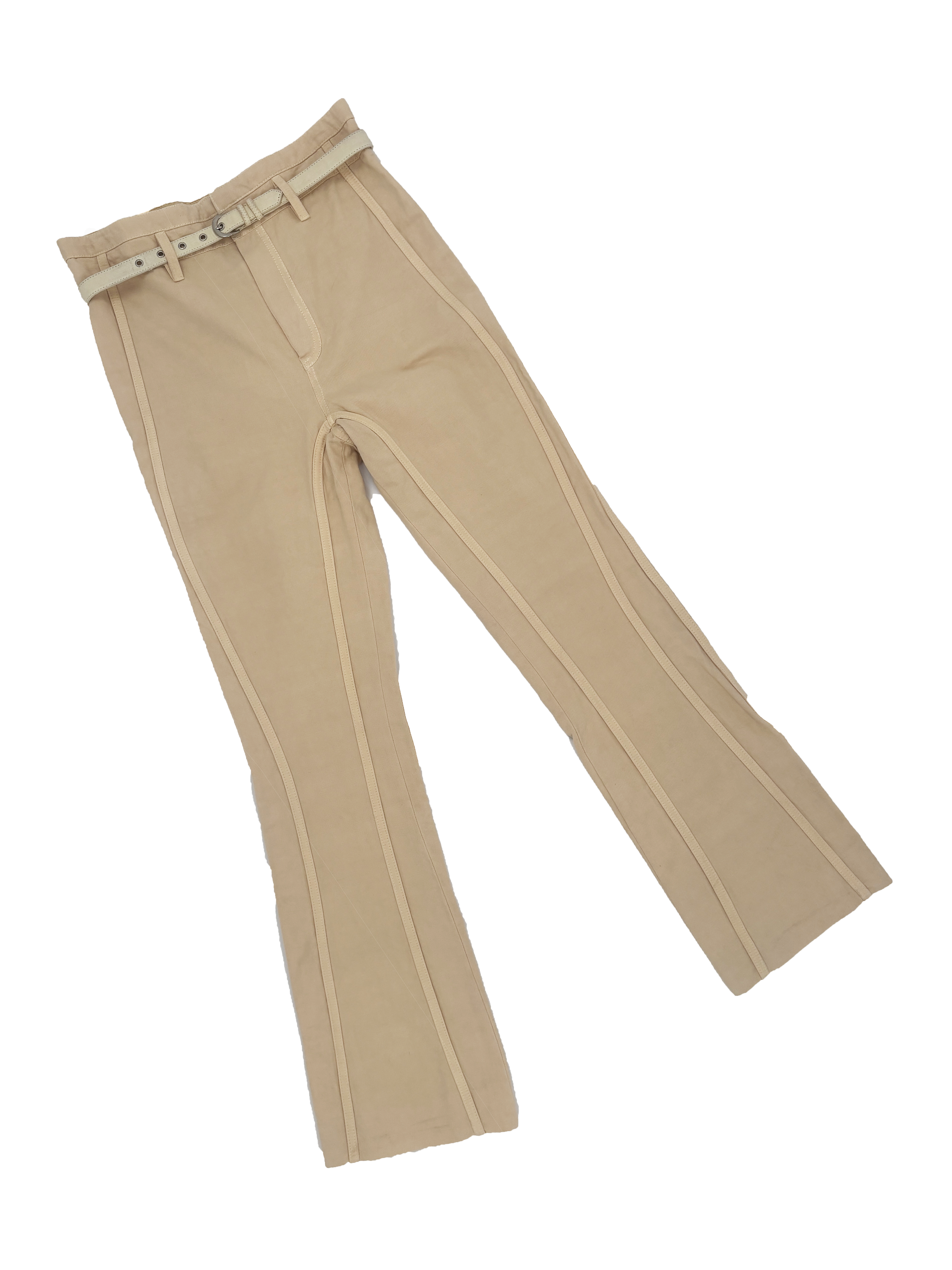 Balenciaga S/S 2003 vertical seam pants