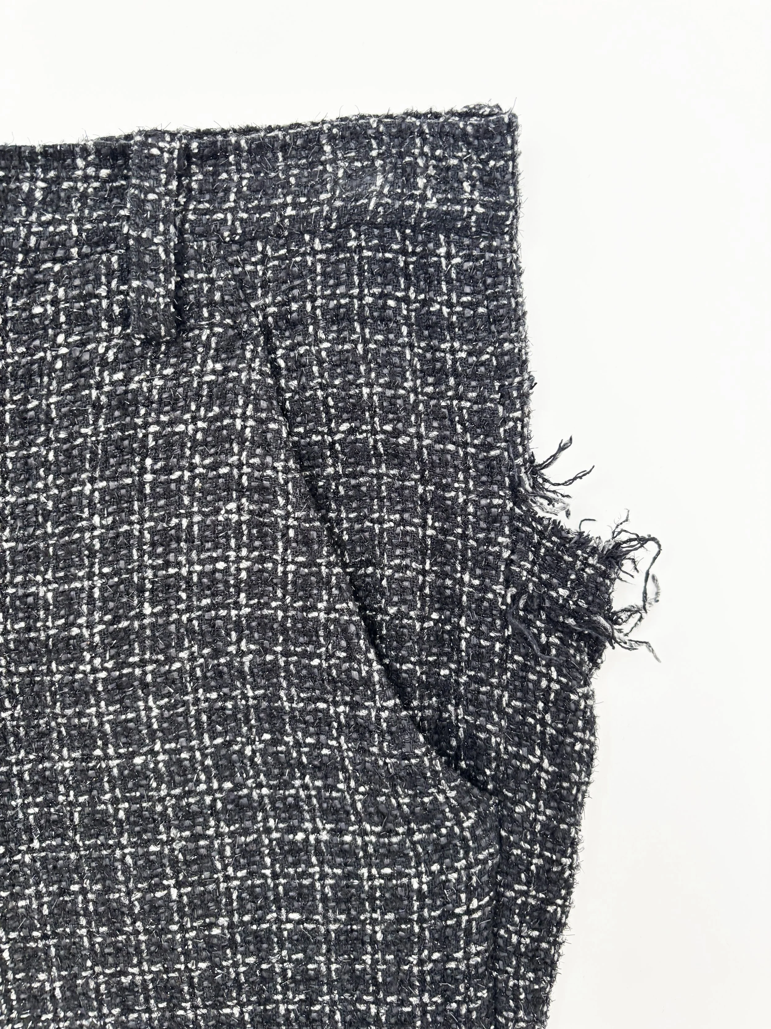 yohji yamamoto spring summer 2009 tweed capri pants