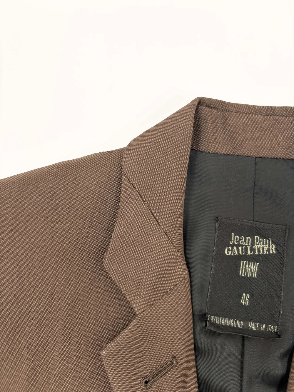 Jean Paul Gaultier F/W 1989 zipper jacket — JAMES VELORIA