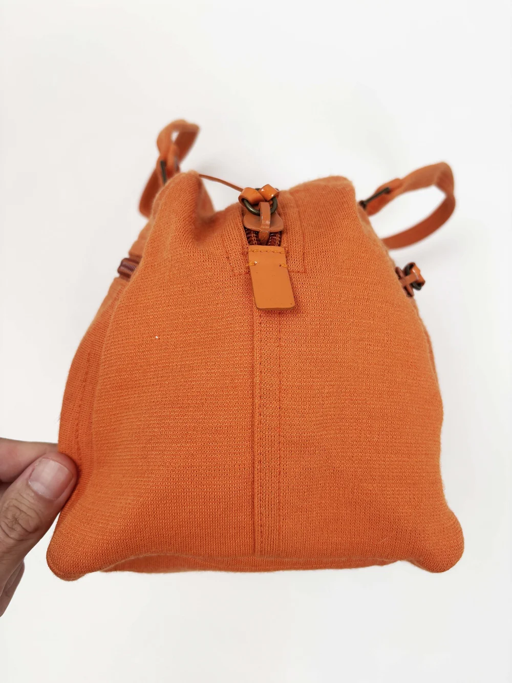 Miu Miu orange wool bag — JAMES VELORIA
