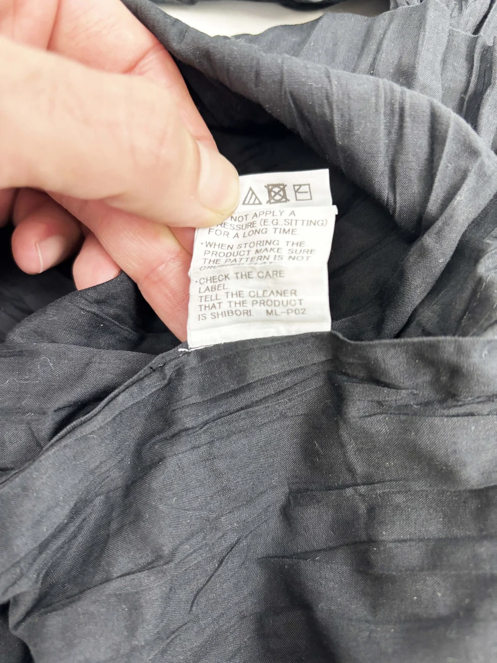 Issey Miyake Men pleated short sleeve shirt — JAMES VELORIA