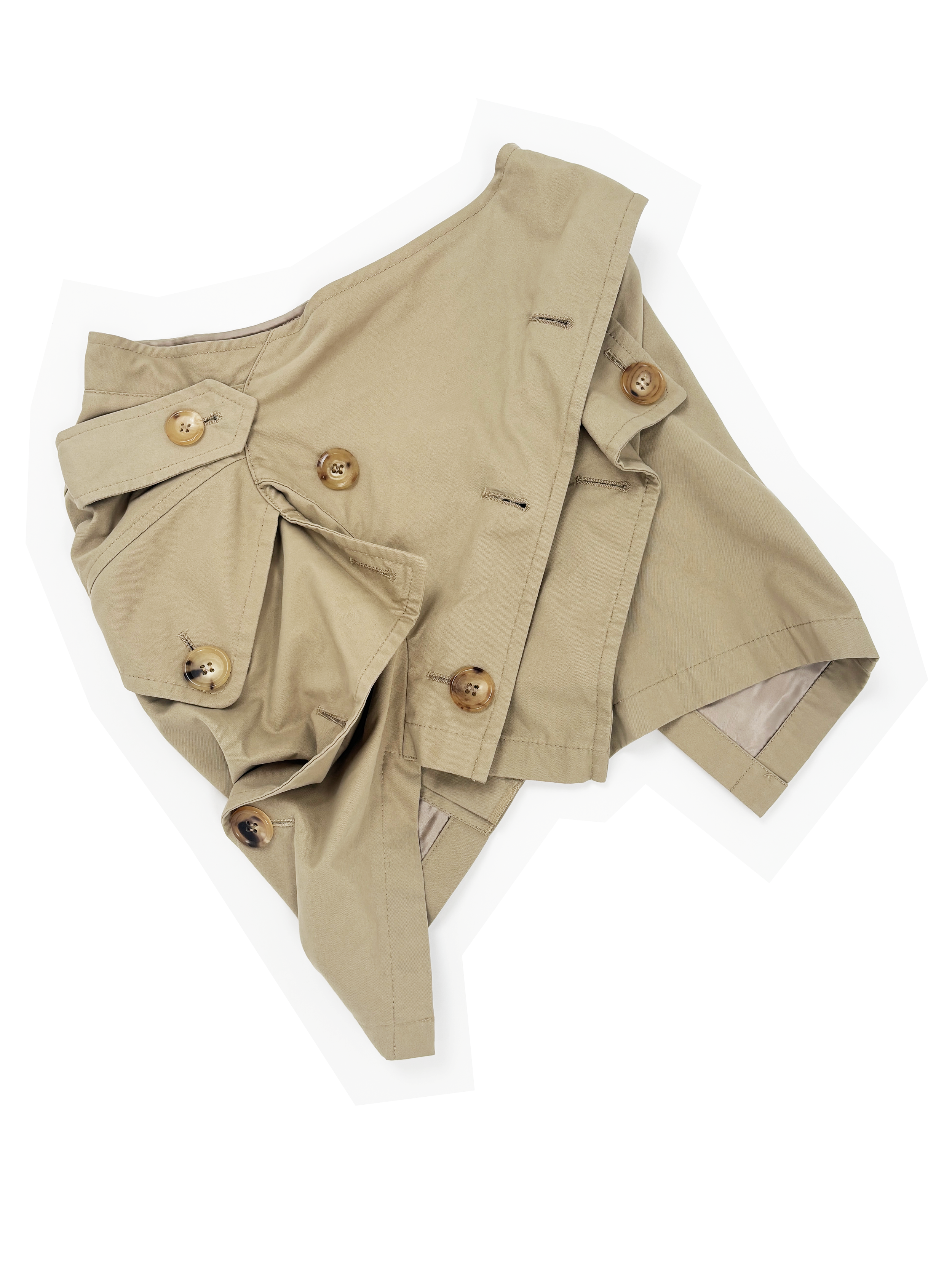 Junya Watanabe S/S 2006 deconstructed mini skirt