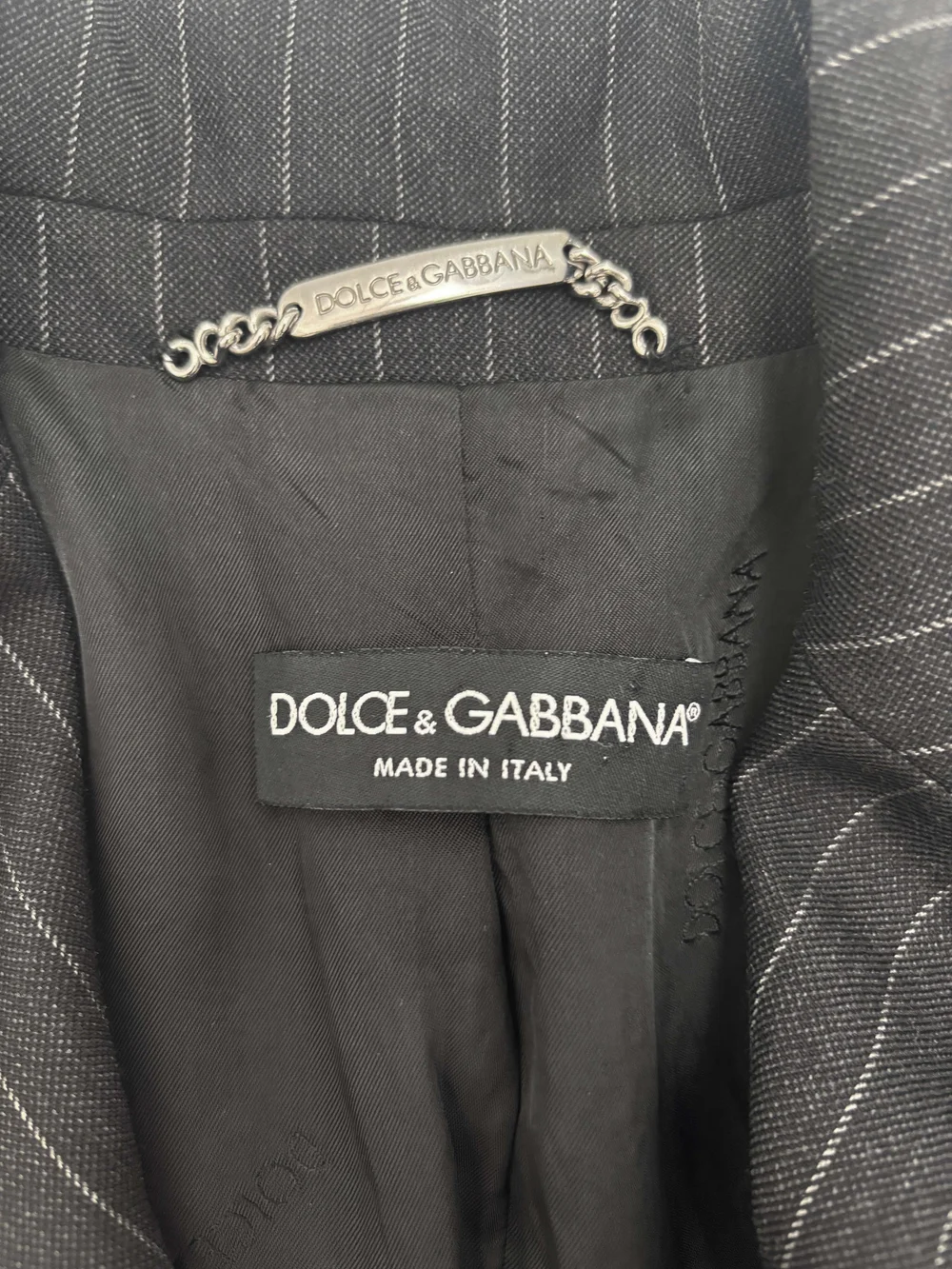 Dolce & Gabbana F/W 2003 segmented button jacket — JAMES VELORIA