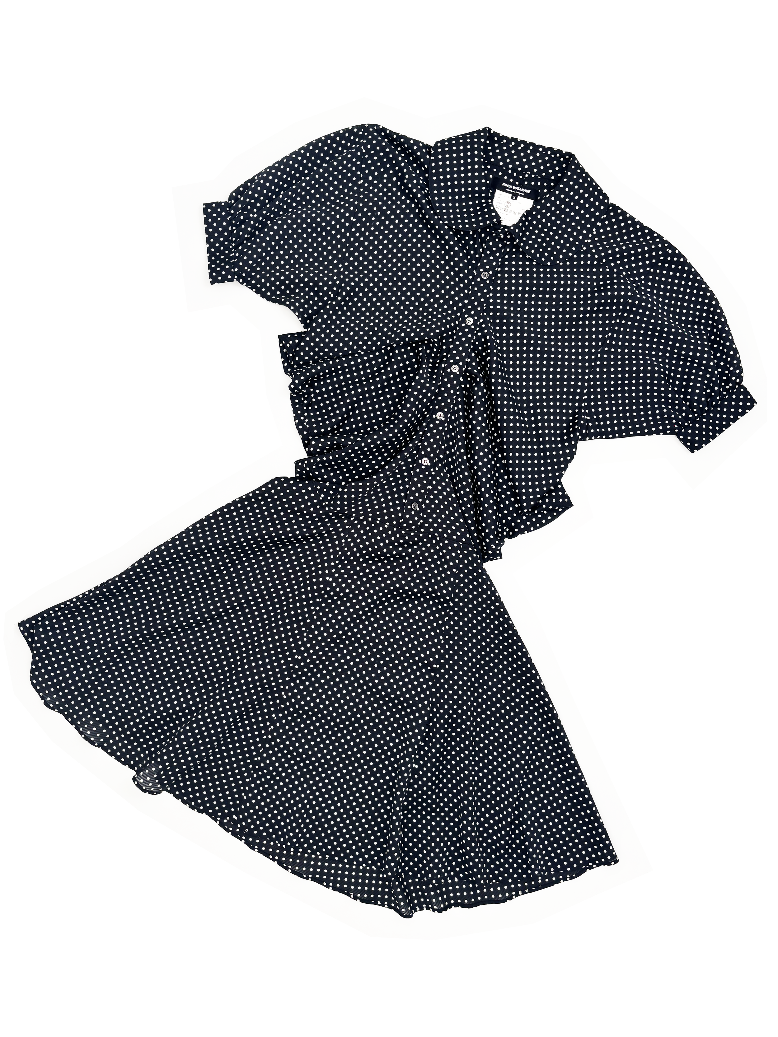 Junya Watanabe 2018 polka dot dress