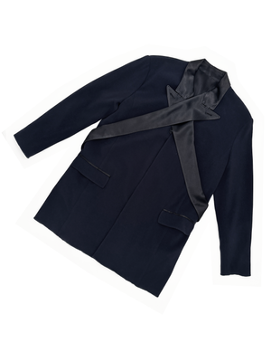 Jean Paul Gaultier S/S 1994 wrap lapel jacket — JAMES VELORIA