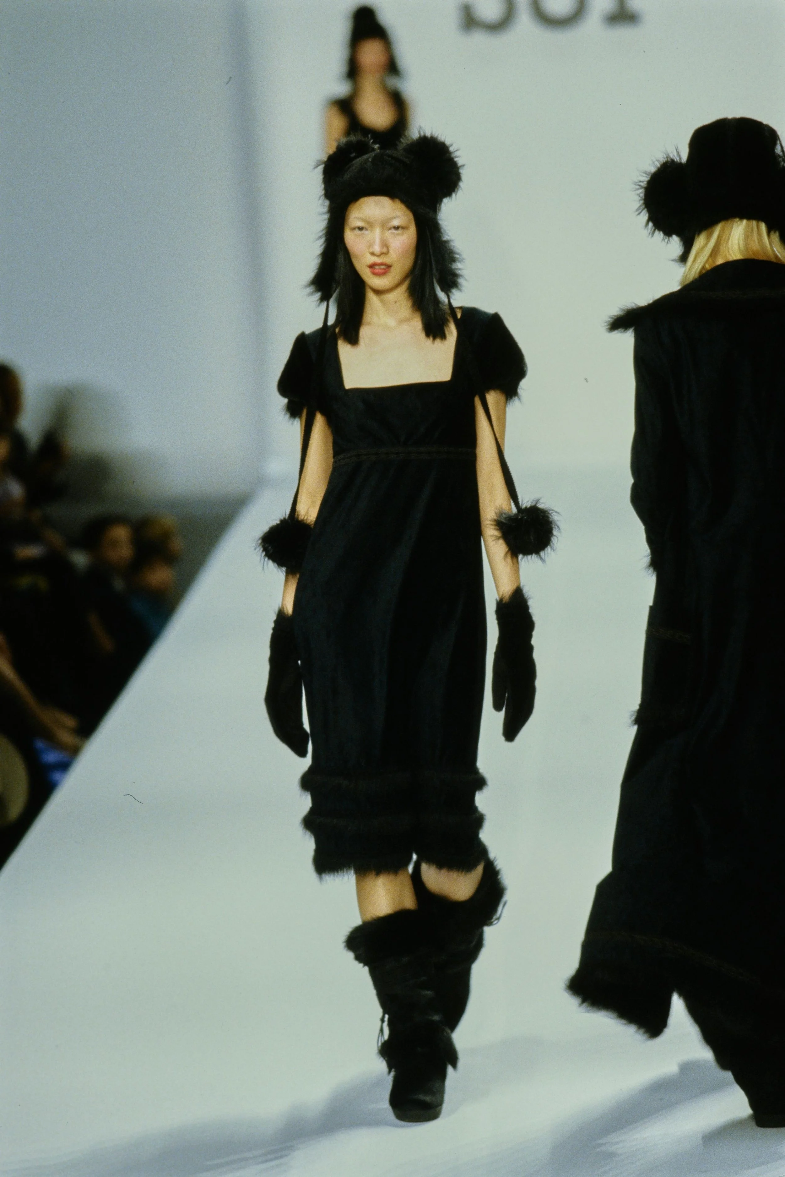 anna-sui-fall-winter-1998-black-velour-dress-faux-fur-trim-sleeves-vintage-1990s-90s-embroidered-long.JPG