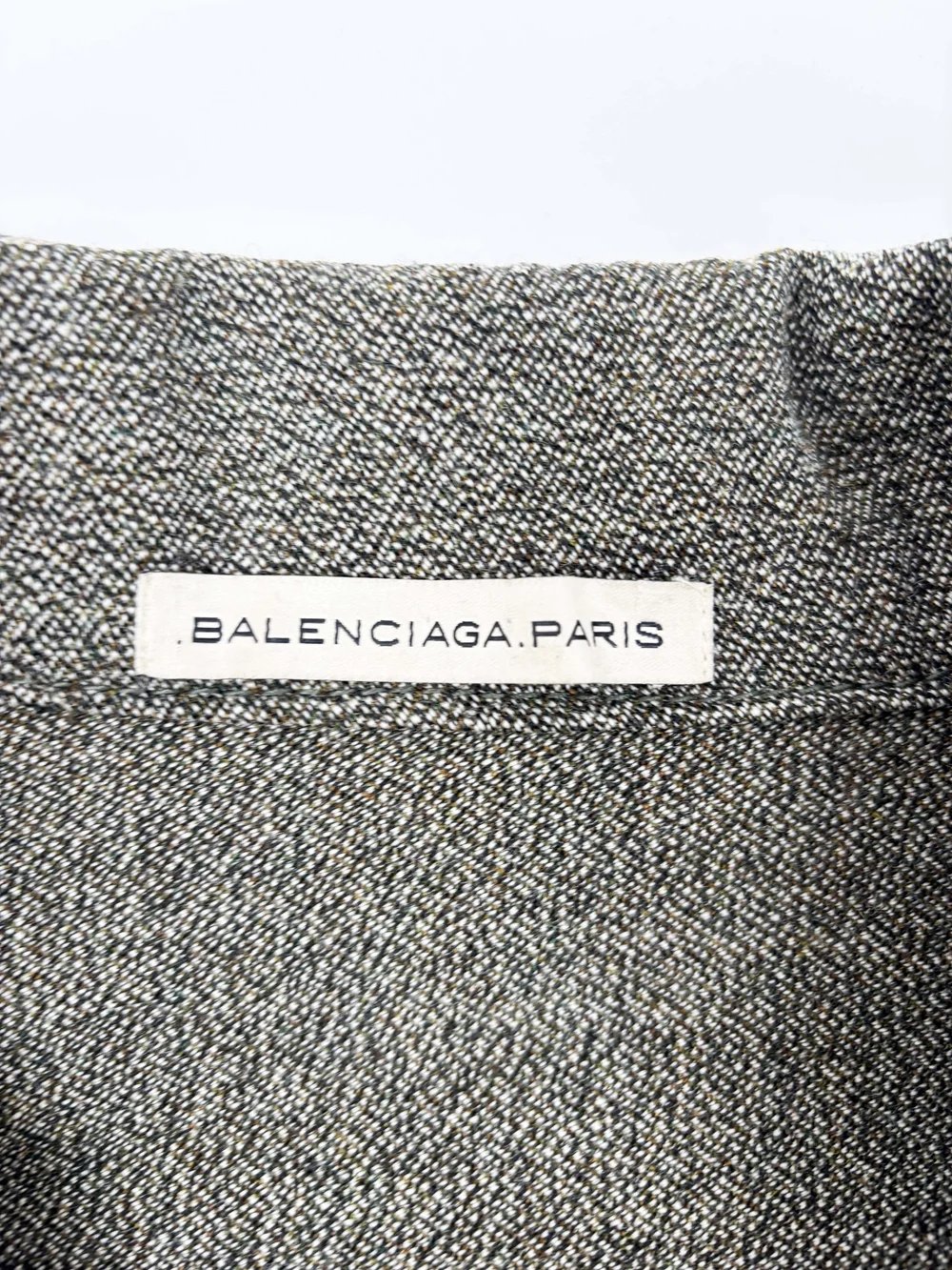 Balenciaga F/W 2004 patchwork sleeve jacket — JAMES VELORIA